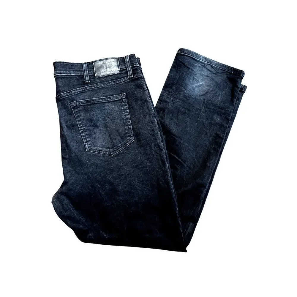 Tommy Hilfiger Denim Droite Black Straight Leg Men's Size 40 x 32